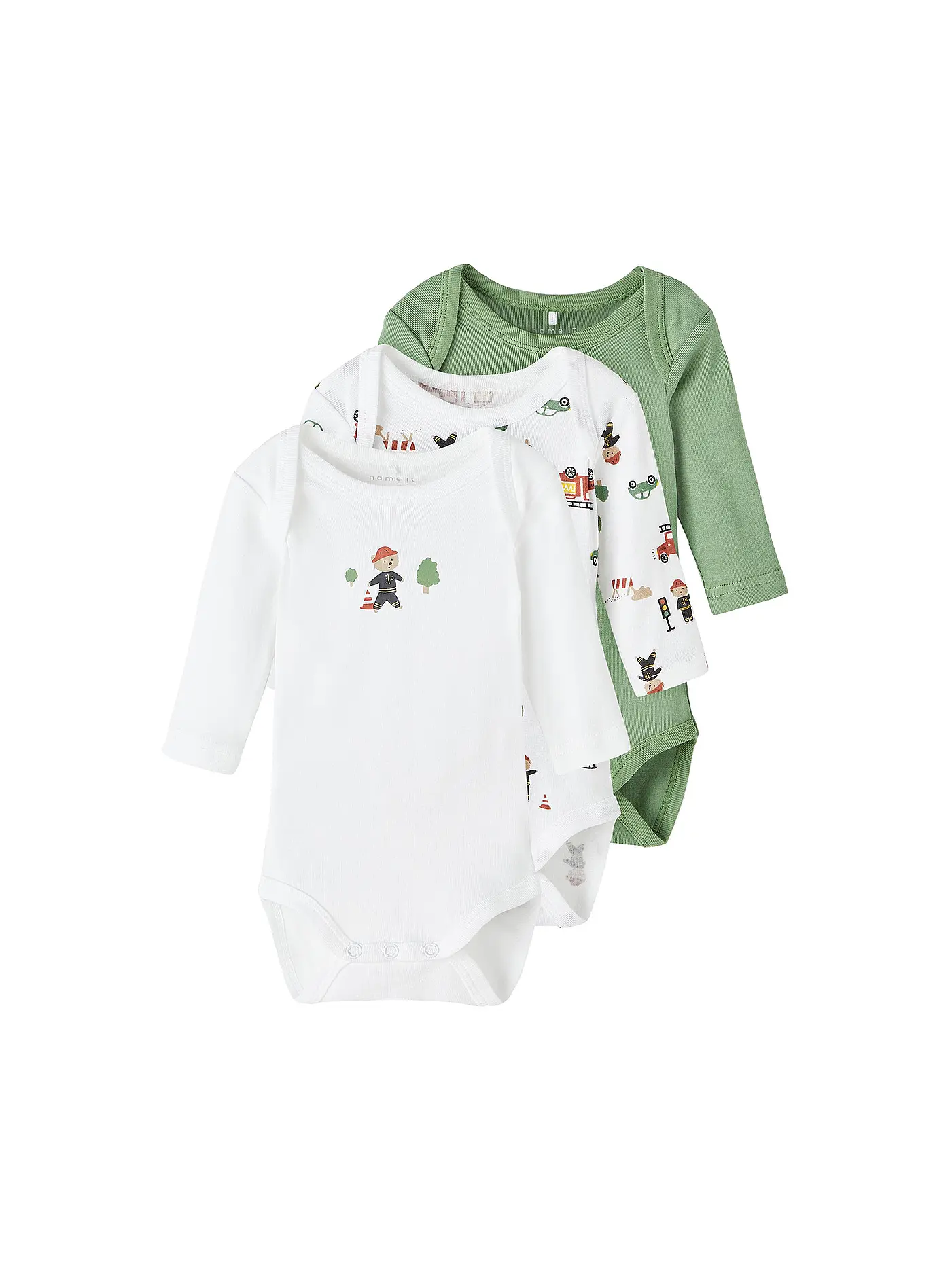 NAME IT | Baby Schlafoverall 3er Pkg | 